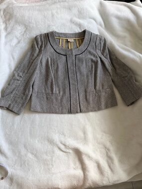 Tailored Textured Blazer Jacket